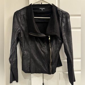 Women’s Faux Suede Moto Jacket Size Small